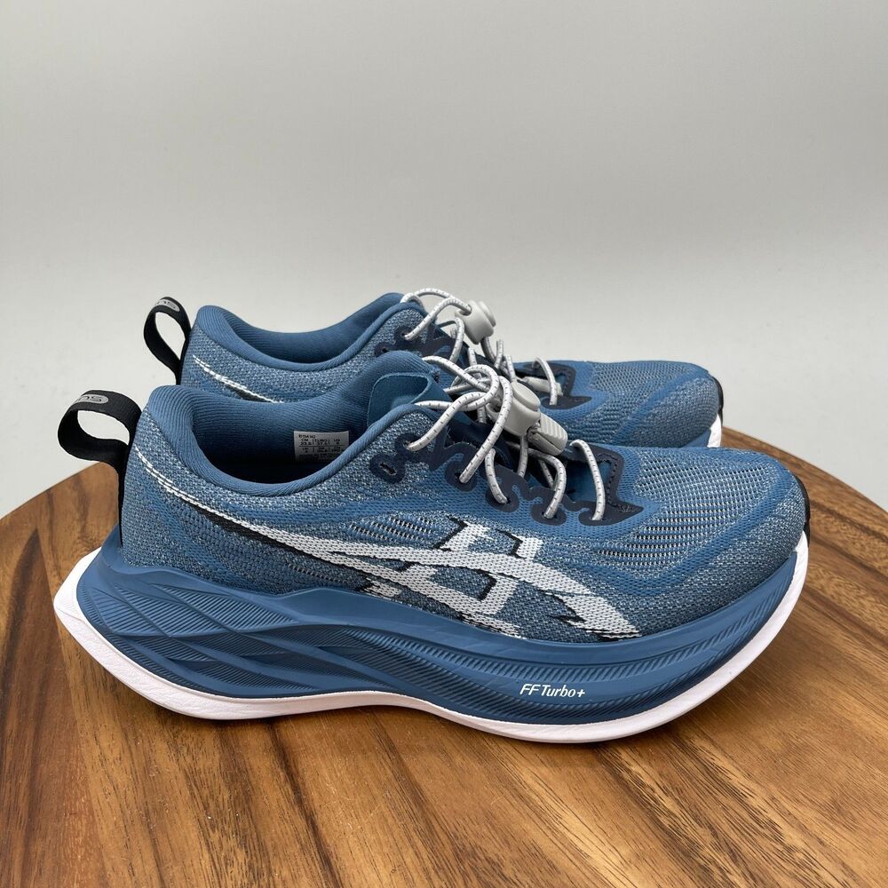 Asics Superblast 2 Shoes Youth Boys Size 5 Blue Running Comfort Walking Sneakers